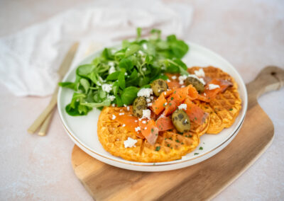Gaufres à la patate douce