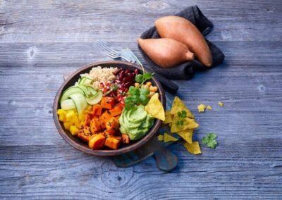 Burrito Bowl à la patate douce