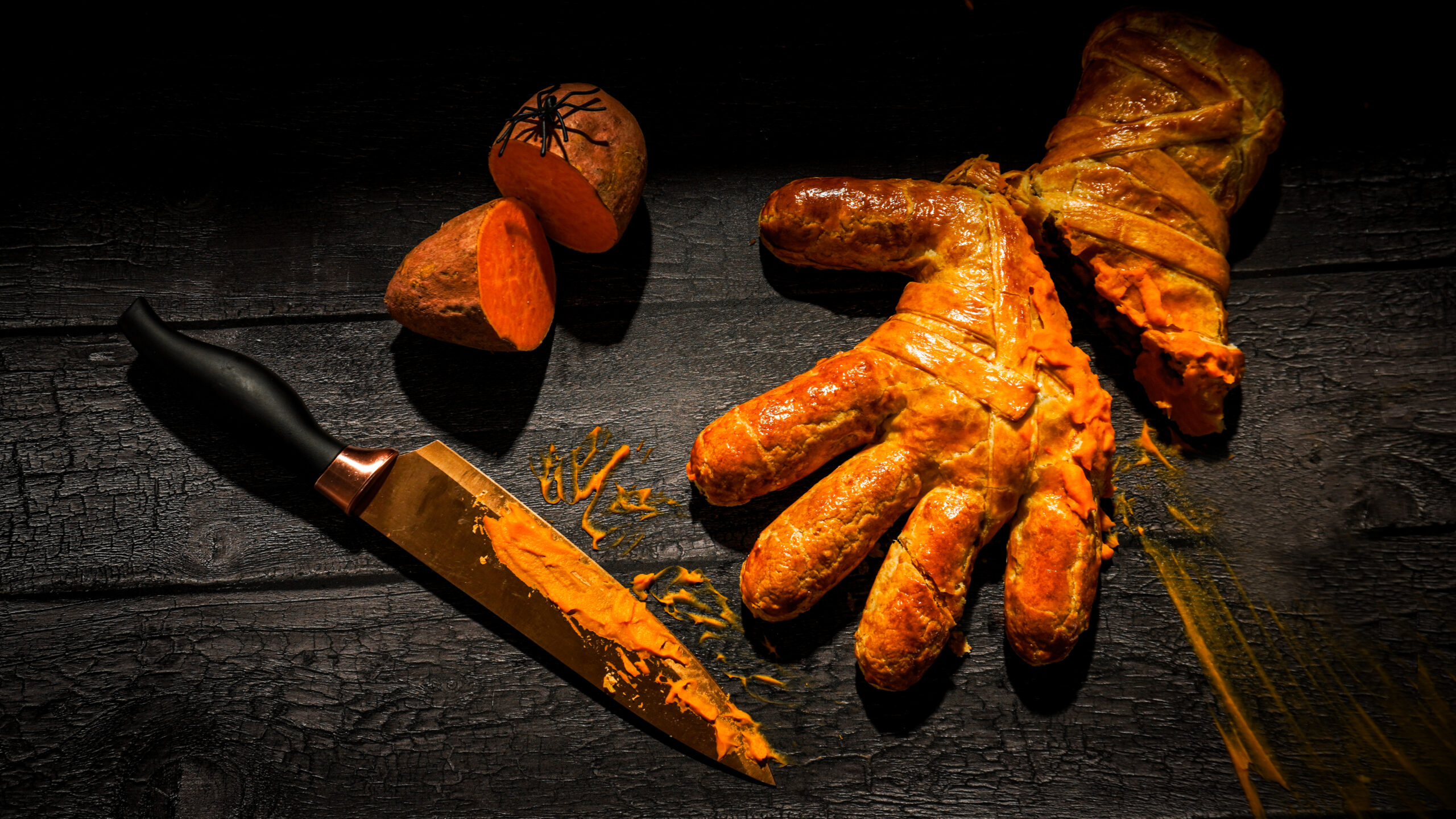 Sweetpotato Vegetarian Sausage Roll Sweetpotato Vegetarian Sausage Roll