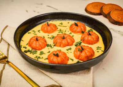 Gnocchi à la patate douce et au potiron