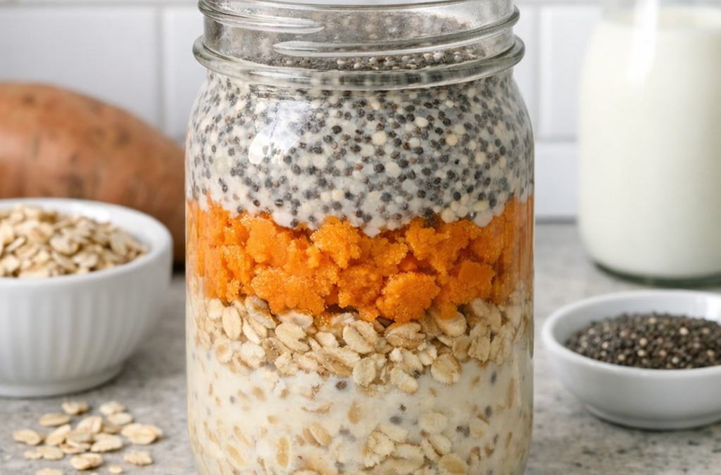 Sweetpotato Overnight Oats