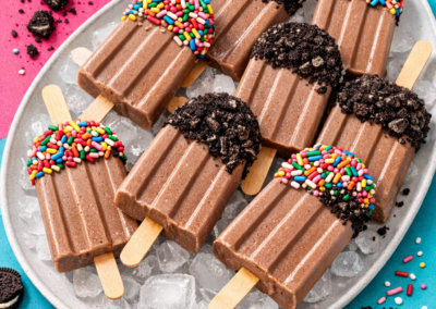 Fudgsicles au chocolat à la patate douce
